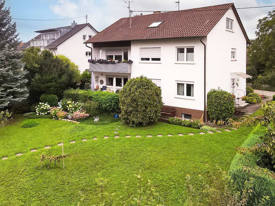 Ansicht und Garten