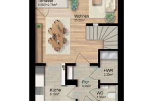 01.01.26 Modernes, gemütliches Reihenmittelhaus vor Oldenburg - KfW 40 Standard,  Garten, 6 Zimmer, – Die vollständige Adresse der Immobilie erhältst du vom Anbieter., 26188 Edewecht – Vorschaubild 40