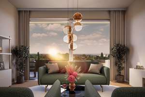 SCHWIND IMMOBILIEN - "Das Lapinou" - exklusive 4-Zmmer-Neubau-Penthousewohnung im Ludwigshöhviertel – Die vollständige Adresse der Immobilie erhältst du vom Anbieter., 64285 Bessungen, Darmstadt – Vorschaubild 3
