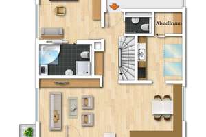 Stilvolles Wohnen mit Charakter und Raum – außergewöhnliche Maisonette-ETW in Feuerbach – Die vollständige Adresse der Immobilie erhältst du vom Anbieter., 70469 Feuerbacher Tal, Stuttgart – Vorschaubild 14