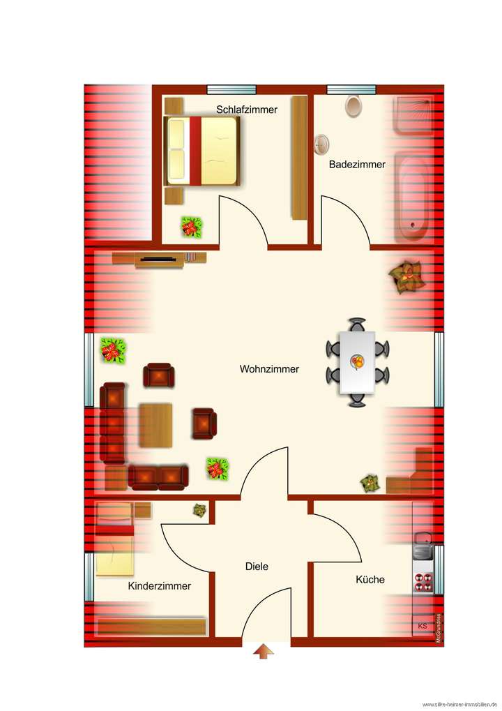 OG hinten Grundriss Skizze