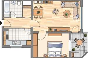 Ab sofort! 2-Zimmer-Wohnung mit Balkon in Dortmund Dorstfeld (WBS erforderlich) – Adalbertstraße 134, 44149 Dorstfeld, Dortmund – Vorschaubild 2