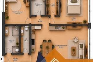 Entkernt & bereit für Ihre Ideen – 115 m² Wohnung im Rohbau in Erlangens Innenstadt – Die vollständige Adresse der Immobilie erhältst du vom Anbieter., 91054 Markgrafenstadt, Erlangen – Vorschaubild 15