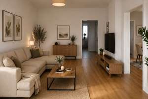 Modernisierte 3,5-Zimmer-Wohnung mit großer Terrasse – Erstbezug nach Sanierung