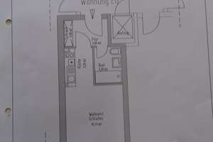 Gepflegte 1-Raum-EG-Wohnung mit Balkon und Einbauküche in München-Milbertshofen – Graf-Konrad-Strasse 19, 80809 Am Riesenfeld, München – Vorschaubild 1