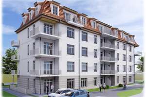 Neubau-Erstbezug***3-Zimmer-Wohnung mit EBK, Abstellkammer, 2 Balkone & elektr. Rollläden – Friedrich-Wolf-Straße 10B, 14478 Waldstadt I, Potsdam – Vorschaubild 3
