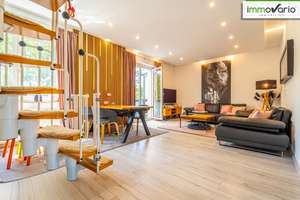Außergewöhnliche Maisonette-Wohnung mit ca. 110 m², Balkon, 2 Bädern & ausgebautem Spitzboden!