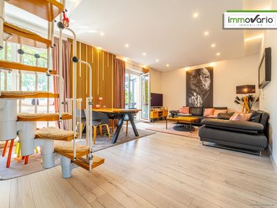 Außergewöhnliche Maisonette-Wohnung mit ca. 110 m², Balkon, 2 Bädern & ausgebautem Spitzboden!