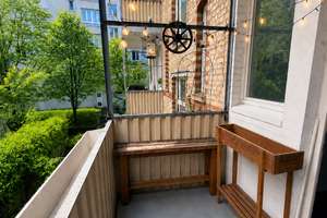Stuck & Stadtgeflüster: 5-Zimmer-Altbauwohnung mit Balkon im Heusteigviertel – Die vollständige Adresse der Immobilie erhältst du vom Anbieter., 70180 Lehen, Stuttgart – Vorschaubild 10