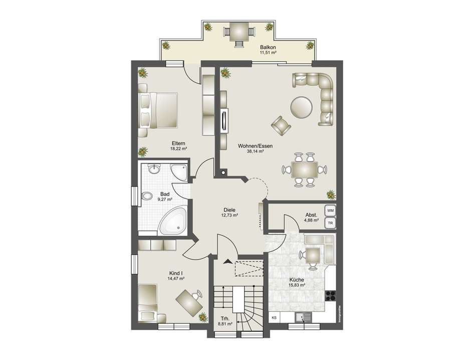 Grundriss OG