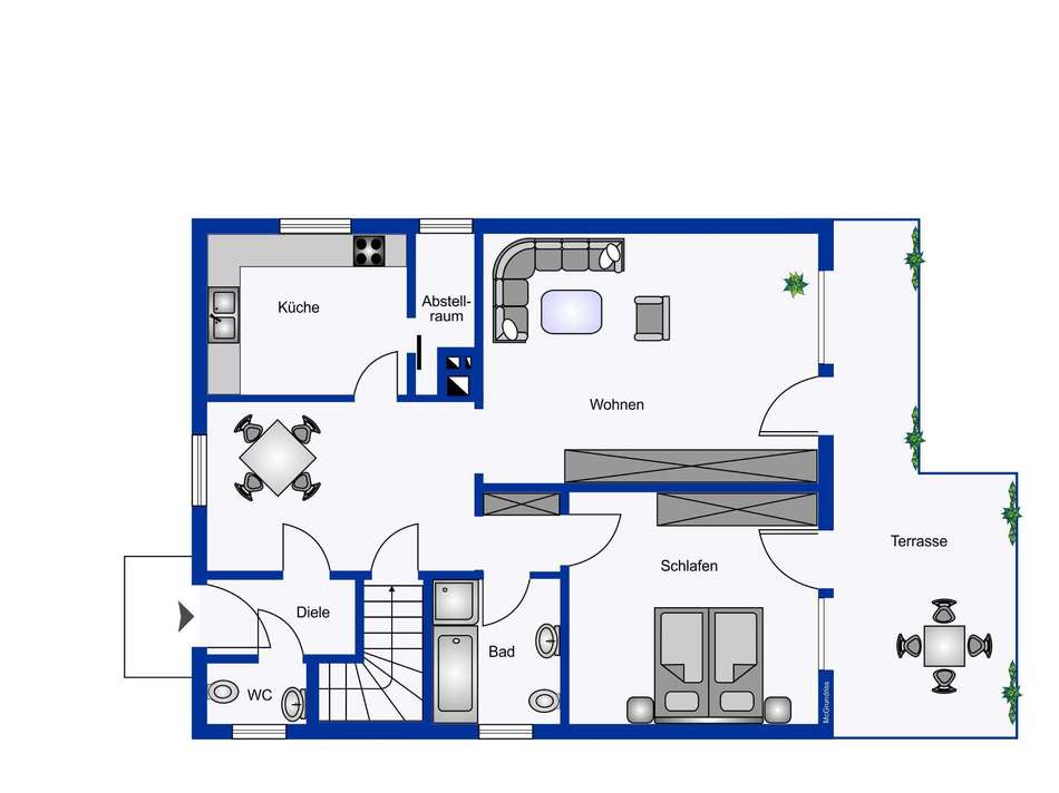 Grundriss EG