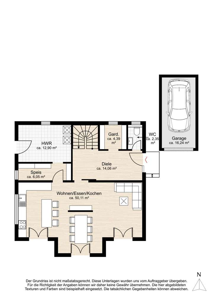 Grundriss Erdgeschoss