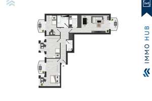 ++ 4,41 % Rendite - Vermietete 4RW mit 3 Balkonen und Stellplatz im Süden Leipzigs ++ – Die vollständige Adresse der Immobilie erhältst du vom Anbieter., 4288 Liebertwolkwitz, Leipzig – Vorschaubild 13