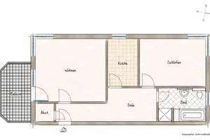 Helle, barrierefreie 2-Zimmer-Eigentumswohnung mit Balkon und Tiefgaragenstellplatz in guter Lage – Herseler Str. 8, 50321 Brühl – Vorschaubild 22