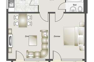 2-Zimmer Wohnung in Grumme – Lerchenweg 19, 44807 Grumme, Bochum – Vorschaubild 3