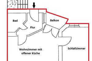 *Singles & Studenten aufgepasst* Hübsche Singlewohnung im Innenhof mit Balkon und Einbauküche! – Lostauer Straße 4, 39106 Alte Neustadt, Magdeburg – Vorschaubild 7