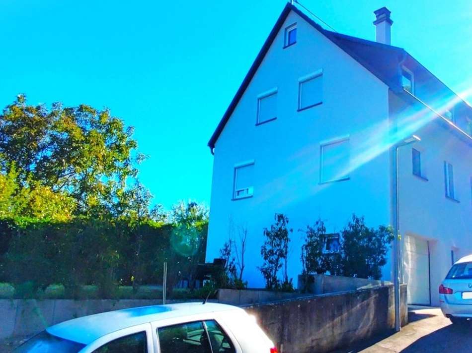 Hausansicht Straße