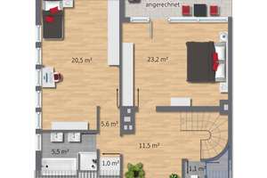 Idyllisch im Grünen! Knapp 155 m²  Einfamilienhaus mit Modernisierungsbedarf und Ausbaupotential – Die vollständige Adresse der Immobilie erhältst du vom Anbieter., 45149 Haarzopf, Essen – Vorschaubild 35