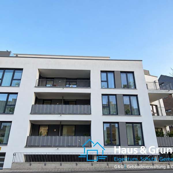 *** gehobene 2-Zimmer-Wohnung in Haaren - Energiesparhaus -Barrierefrei  - Balkon - Tiefgarage ***