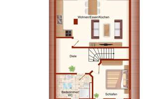 Charaktervolles Ferienhaus direkt hinterm Hafendeich – Die vollständige Adresse der Immobilie erhältst du vom Anbieter., 26427 Neuharlingersiel – Vorschaubild 17