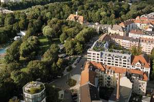 Blick ins Grüne und auf die Wahrzeichen der Stadt: DG-Neubau in Isarnähe – Claude-Lorrain-Straße 19, 81543 Untergiesing, München – Vorschaubild 9