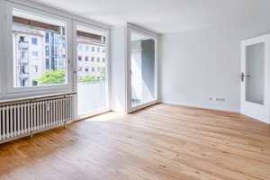 Renovierte 2-Zimmer-Wohnung am Alten Nördlichen Friedhof, Maxvorstadt – provisionsfrei