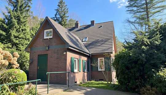 Bild von Einfamilienhaus mit Potenzial auf 1800m² Grundstück am Naturschutzgebiet - Hamburger Berge