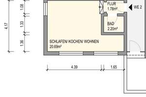 Kompaktes 1-Zimmer-Apartment in Koblenz – Plankenweg 44, 56070 Neuendorf, Koblenz – Vorschaubild 2