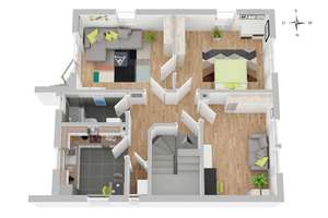 Attraktive 3-Zimmer-Wohnung  mit moderner Ausstattung in Heilbronn-Böckingen – Krumme Str 8, 74080 Böckingen, Heilbronn – Vorschaubild 13