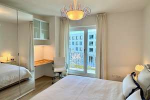 Hochwertig möblierte 2-Zimmer Wohnung, 2. OG, Loggia, Einbauküche, TG, Provisionsfrei – Angela-Molitoris-Platz 45, 81245 Neupasing, München – Vorschaubild 12