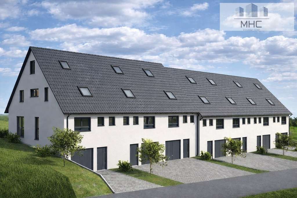Immobilie in Rohrdorf - Neubau Reihenhaus in massiver Bauweise nach KfW55 - Zukunftssicher und modern wohnen. - Bild 1