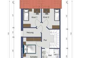 Gepflegtes Reihenendhaus mit Garage und schönem Garten in Algermissen – Die vollständige Adresse der Immobilie erhältst du vom Anbieter., 31191 Algermissen – Vorschaubild 11