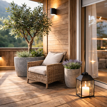 Dachgeschosswohnung mit Kamin und Südbalkon in Rottach-Egern