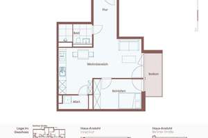 2-Zimmer-Neubauwohnung im ruhigen Seitenflügel mit Balkon – Berliner Straße 160, 10715 Wilmersdorf, Berlin – Vorschaubild 7