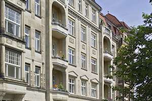 Denkmalschutz-Objekt mit Fernblick * Stilvolle 2-Zi.-Wohnung in Dresden-Striesen * 4. OG mit Aufzug – Die vollständige Adresse der Immobilie erhältst du vom Anbieter., 1309 Striesen-Süd, Dresden – Vorschaubild 2