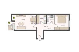 Bezugs- und Barrierefrei | Balkon | Duplex-Stellplatz | 2 Zimmer in Gohlis – Die vollständige Adresse der Immobilie erhältst du vom Anbieter., 4157 Gohlis-Mitte, Leipzig – Vorschaubild 19