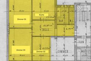 Schöne 3-Zimmer-Küche-Bad-Wohnung in Essen-Frohnhausen – Berliner Straße 97, 45145 Frohnhausen, Essen – Vorschaubild 2