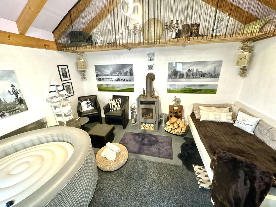Wellness Gartenhaus