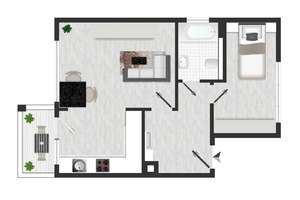 Neu renoviert im gepflegten Altbau: 1,5-Zi.-Wohnung mit Balkon & Tageslichtbad – Borthener Straße 8, 1237 Seidnitz/Dobritz, Dresden – Vorschaubild 7