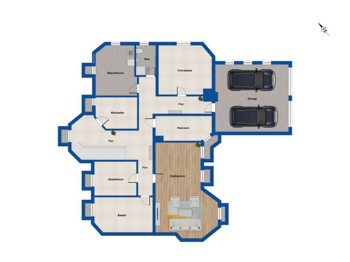 Grundriss Kellergeschoss