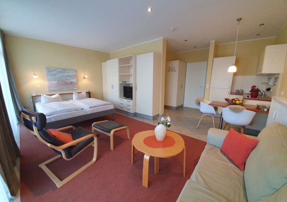 Immobilie in Mirow - REDUZIERT! Gute Lage-gute Anlage - gute Laune! Großzügiges modernes Ferienappartement im Aparthotel! - Bild 1