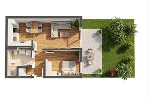Neubaukomfort mit Gartenanteil | EBK inkl. | Bezugsfertig | Fußbodenheizung | A+ – 4229 Plagwitz, Leipzig – Vorschaubild 17