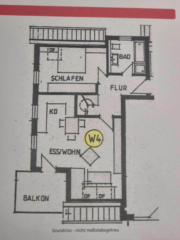 Immobilie in Wallhausen - Charmante 3,5-Zimmer Maisonettewohnung in Wallhausen - Bild 1