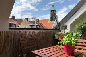 Maisonette, Dachterrasse, zentrale Lage, 3 Zimmer, 2 Badzimmer, Kamin, Aufzug, Einzelgarage