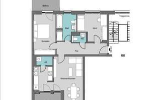 Wohnen im Neubau: Moderne 3-Zimmer-Wohnung mit Balkon – Kreuzstraße 23, 4103 Zentrum-Ost, Leipzig – Vorschaubild 12
