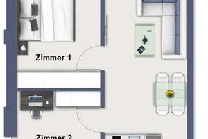Ankommen. Wohlfühlen. Zuhause sein. Teilmöbliertes Zimmer in 2er-WG – Nancystraße 22, 76187 Nordweststadt, Karlsruhe – Vorschaubild 24