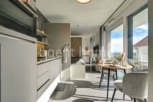 MÖBLIERT WOHLFÜHLEN IM WESTEN - Modernes Apartment mit Balkon