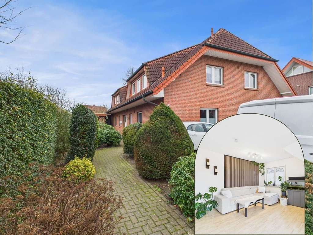 Immobilie in Wardenburg - Moderne 3-Zimmer-Obergeschosswohnung mit Balkon und Ausbaureserve - Bild 0