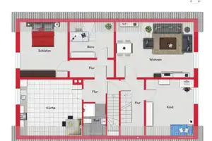 Vielseitig nutzbares Wohnhaus in ruhiger Wohnlage – Oldenburg (Oldenburg) – Vorschaubild 39