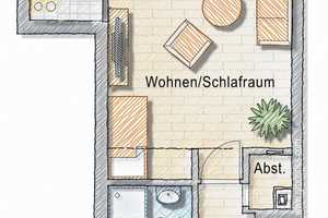 Vollmöbliertes und neu renoviertes Apartment in M.-Solln - sofort bezugsfertig! – München – Vorschaubild 8